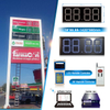 México impermeable 18 '' control inalámbrico 88.88 aluminio pantalla de visualización llevada del precio del aceite