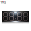 Venta caliente 15 pulgadas 88:88 reloj de pared digital LED rojo de alto brillo GPS
