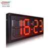 Popular reloj digital led rojo 88:88 de 10 pulgadas para exteriores