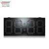 Doble cara exterior impermeable 12 pulgadas solo rojo 88:88 Led señal de tiempo y temperatura