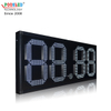 Venta caliente México 18 pulgadas blanco 88.88 letrero LED de precio de gas teledirigido